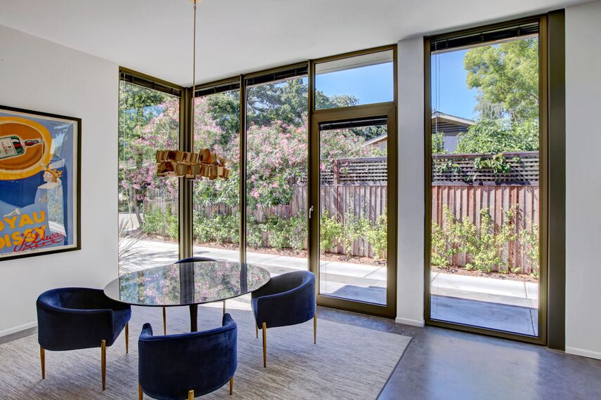 ConceptSystem 68 Fenster, ConceptFolding 77 Schieben und Falten und ConceptSystem 68 Türen - Villa Modern Prairie House ansässig in Sonoma Wine Country, Vereinigte Staaten von Amerika