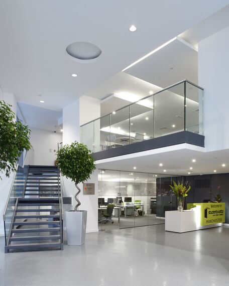 ConceptWall 50 Fassaden, ConceptSystem 68 Fenster, Vision 50 Türen und ConceptWall 60 Fassaden - Student Accomodation ansässig in Manchester, Vereinigtes Königreich