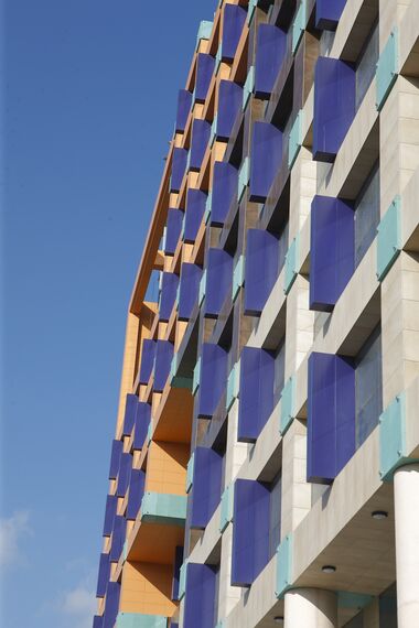 ConceptWall 50 Fassaden - Office building Shur Plaza ansässig in Baku, Aserbaidschan