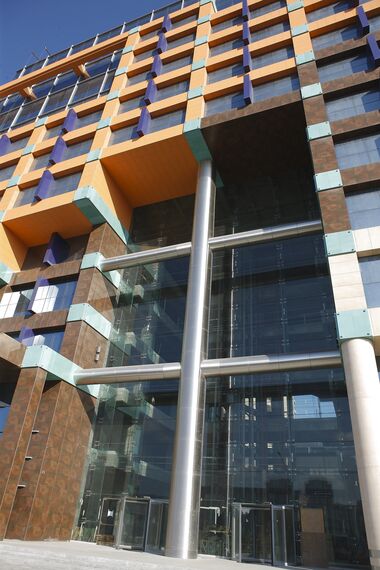 ConceptWall 50 Fassaden - Office building Shur Plaza ansässig in Baku, Aserbaidschan