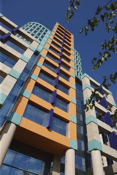 ConceptWall 50 Fassaden - Office building Shur Plaza ansässig in Baku, Aserbaidschan