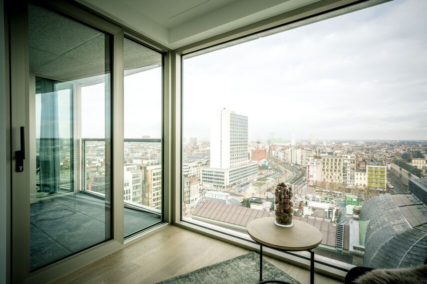 ConceptWall 60 Fassaden und MasterLine 8 Fenster - Antwerp Tower ansässig in Antwerp, Belgienë