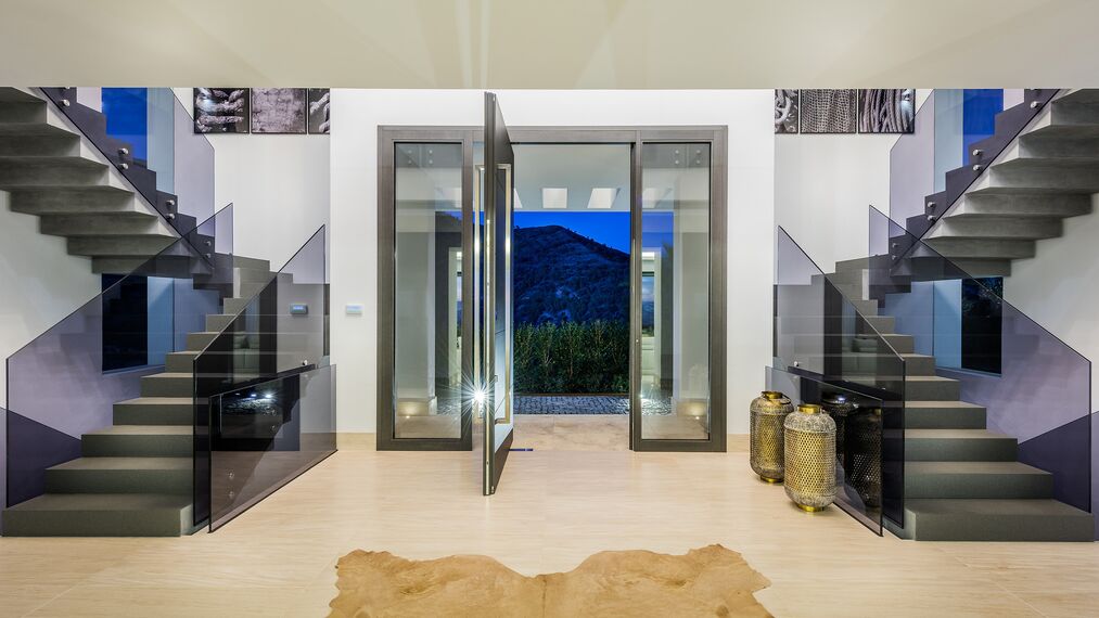 HiFinity Schieben und Falten, ConceptSystem 77 Fenster, ConceptPatio 155 Schieben und Falten und EcoSystem 50 Fenster - Villa Heaven 11 ansässig in Marbella, Spanien