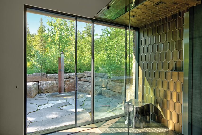 ConceptSystem 77 Fenster, ConceptSystem 77 Türen, HiFinity Schieben und Falten und Purity Griffe - Flying Star Residence ansässig in Bridger Canyon, Vereinigte Staaten von Amerika
