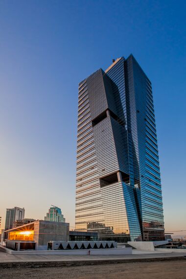 CW 50-SC Fassaden - Business center Paragon Tower ansässig in Ankara, Türkei