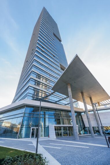 CW 50-SC Facciate continue - Business center Paragon Tower situato in Ankara, Turchia