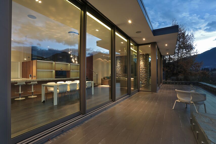 ConceptFolding 77 Schieben und Falten und ConceptSystem 77 Fenster - Lake Wakatipu House ansässig in Otago, Neuseeland