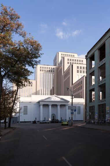 ConceptWall 50 Fassaden - Community centre Menorah Jewish Multifunctional Centre ansässig in Dnepropetrovsk, Ukraine