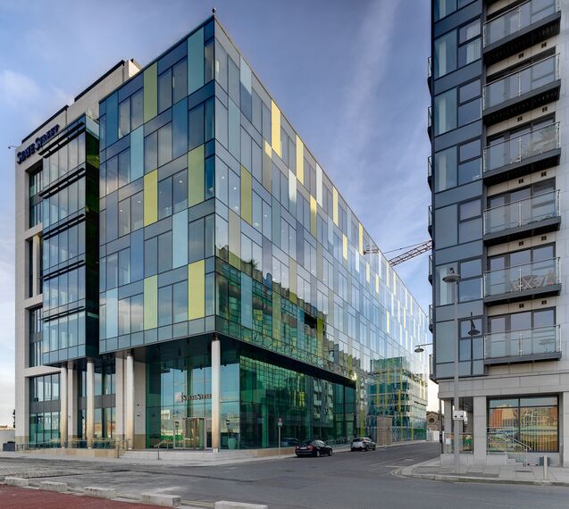 ConceptWall 60 Murs rideaux - Office building Sir John Rogerson's Quay situé à Dublin, Irlande