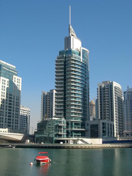 ConceptWall 50 Fassaden - Wohnungskomplex Bayside Residence ansässig in Dubai, Vereinigte Arabische Emirate