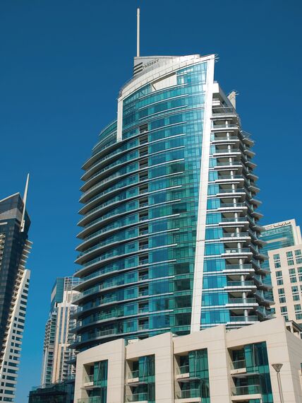 ConceptWall 50 Fassaden - Wohnungskomplex Bayside Residence ansässig in Dubai, Vereinigte Arabische Emirate