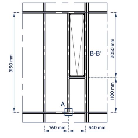 CW 50-HI Murs rideaux - Business center Konstruktorska Business Centre situé à Warsaw, Pologne
