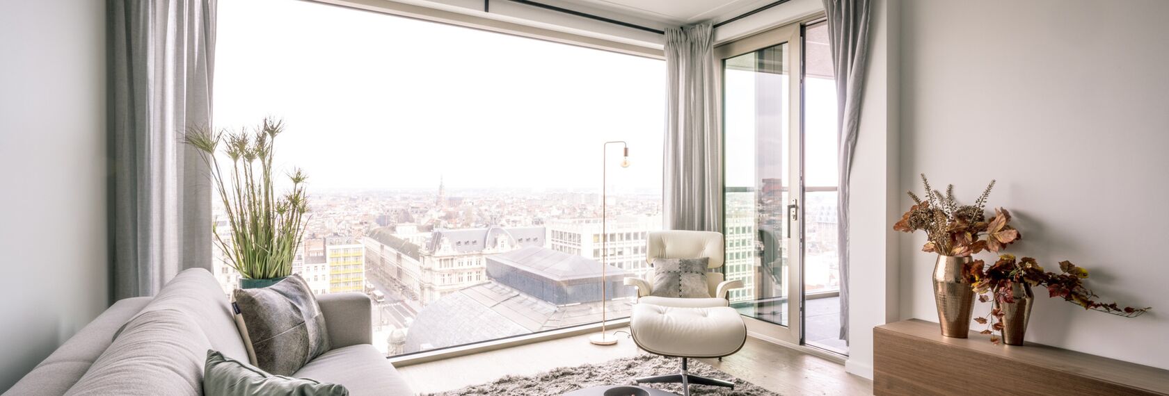 ConceptWall 60 Fassaden und MasterLine 8 Fenster - Antwerp Tower ansässig in Antwerp, Belgienë