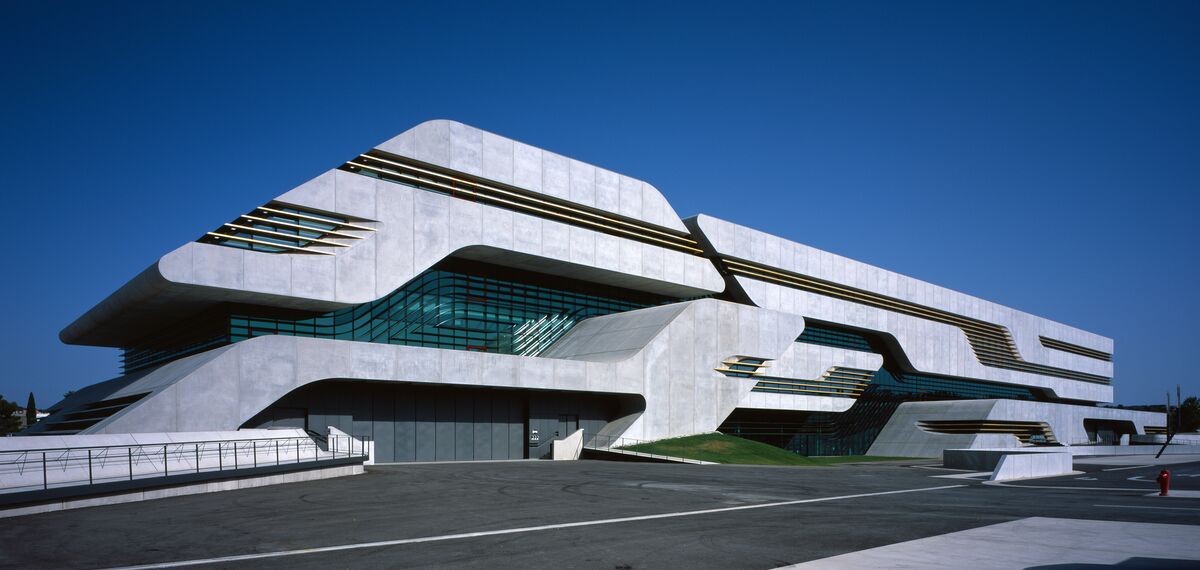 ConceptWall 50 Fassaden - Office building Pierres Vives ansässig in Montpellier, Frankreich